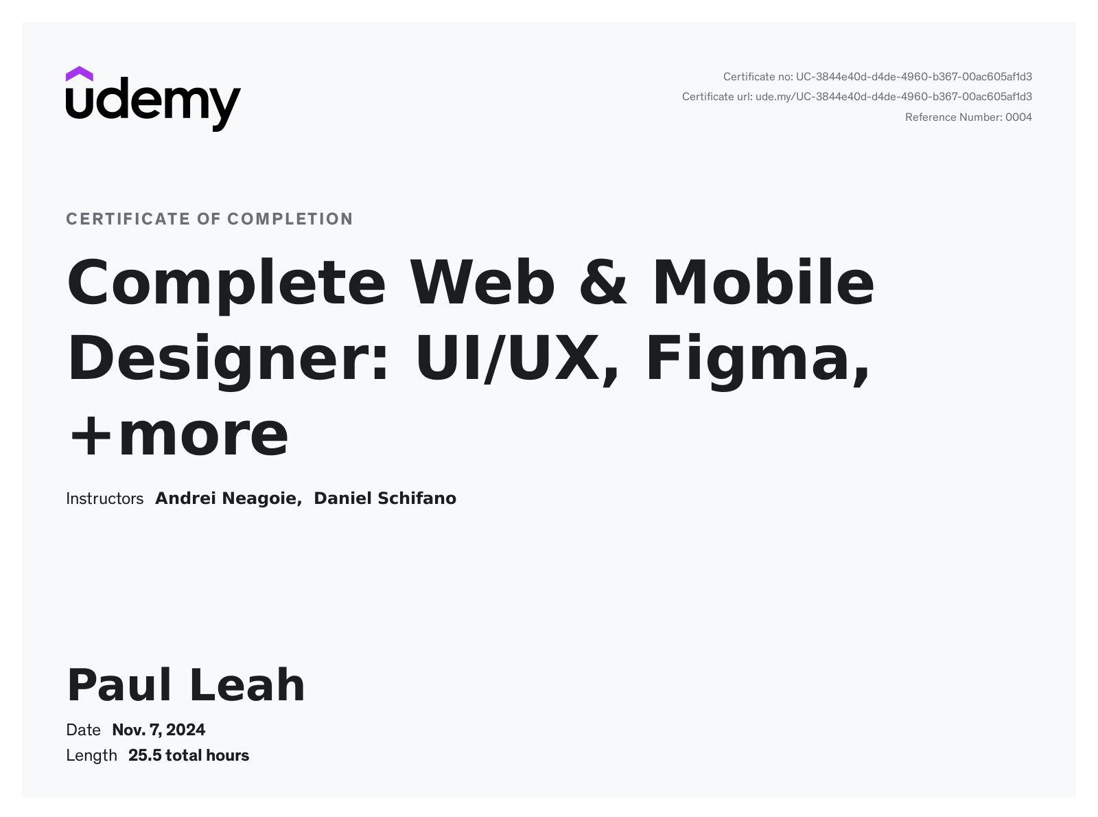 Web Design In Figma- Udemy Course